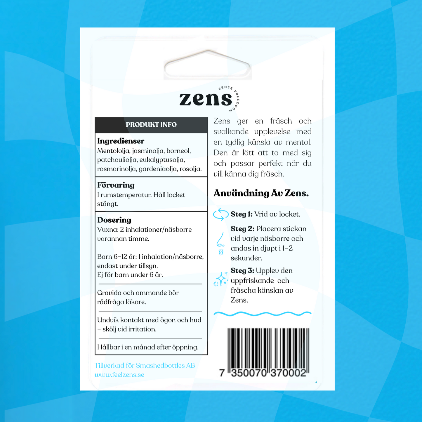 Zens – Menthol Stick